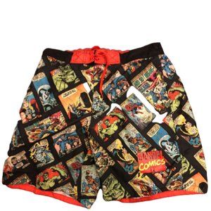Marvel Comics Super Hero's Thor, Hulk, X Men, Spiderman, Avengers Board Shorts